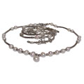 White Pearl Silver Bracelet and Necklace (Peru)