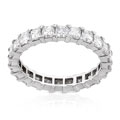 18k White Gold 2 1/2ct TDW Diamond Eternity Band