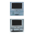 Digicom Frosted Glass Plasma TV Stand