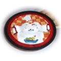 French Chef Round Cake/ Pie Platter and Stand Set