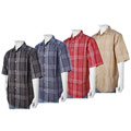 PJ Mark Men's Checkered Urban Button Down Shirt