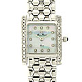 Lucien Piccard 'Couture' 14k White Gold Watch