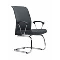AllSeating Zip Leather Side Chair