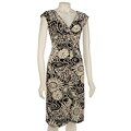 London Times Women's Matte Jersey Dress