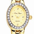 Lucien Piccard Crystal Watch (Set of 3)
