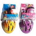 Kidzamo Bicycle Helmet and Padset Combo