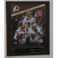 Big 3 Washington Redskins Plaque