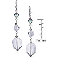 Special Occasion 3-drop Crystal Earrings