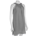 London Times Women's Banded Neck Dress
