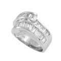 Sterling Silver Fashion CZ Ring