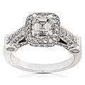 18k Gold 1 3/4ct Certified Diamond Engagement Ring