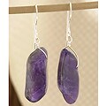 Amethyst Chips Earrings (USA)