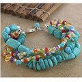 Four Strand Semi-precious Stone Bracelet (USA)