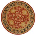 Oushak Traditional Wool Rug (8' Round)