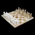 'Ribbons of Onyx' Chess Set (Mexico)