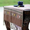 'Tribal Secrets' Lahu Cotton Table Runner (Thailand)