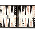 'Rustic Marble' Backgammon Set (Mexico)