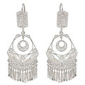 'Spanish Lace' Silver Earrings (Peru)