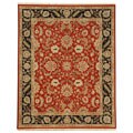 Hand-knotted Regency Hand-spun Flat-weave Rug (10' x 14')
