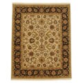Hand-Knotted Tropicana Hand-spun Wool Rug (2' x 3')