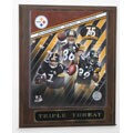 Big 3 Pittsburgh Steelers Plaque
