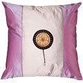 White and Lavender Decorative Pillow Sham