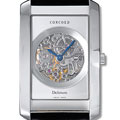 Concord Delirium 18k White Gold Manual Watch