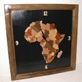Handmade Africa Picture Clock (Ghana)