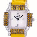 LP Italy Women's 'Dolce Vita' 14k Gold Diamond Watch