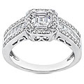 14k White Gold 1 1/4ct TDW Diamond Engagement Ring