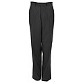 Domani Men's Olive Sharkskin Flat Front Pants