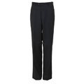 Domani Platinum Men's Navy Flat Front Dress Pants