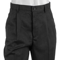 Oleg Cassini Men's Double Pleated Dress Pants
