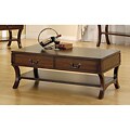 Curved Leg Coffee Table