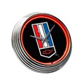 Neon Chevy Camaro Clock