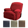 STRETCH Plaid Recliner Slipcover