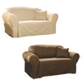 Modern Squares Loveseat Slipcover