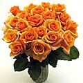 Peach Rose Bouquet