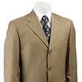 Massimo Genni Men's Tan 3-button Suit