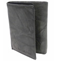 Geoffrey Beene Marbled Black Tri-Fold Wallet