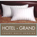 Hotel Grand Silk 1300 Thread Count Siberian White Down Pillow
