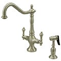 Heritage Satin Nickel Kitchen Faucet