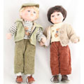 The Cousins Porcelain Collectable Dolls