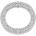 18k White Gold 28-1/6ct TDW Diamond Necklace