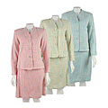 L.A. Fashion Design 2-piece Woman's Tweed Skirt Suit