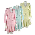 L.A. Fashion Design 2-piece Boucle Skirt Suit