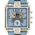 Lucien Piccard 'Empress' Blue Sapphire Diamond Watch