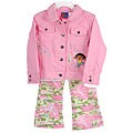 Dora the Explorer Toddler Girl's 3pc Pants Set