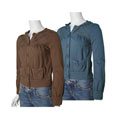 Salt and Pepper Vintage Plaid Button Front Hoodie