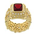 Charles Winston Created Ruby Eternity Ring